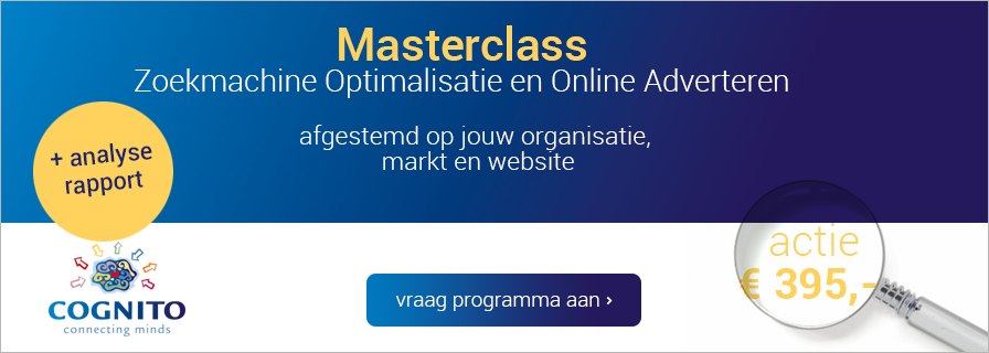 Vraag programma aan - actie € 395,-